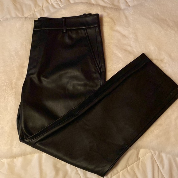 Zara Vegan Leather Pants - Picture 5 of 5